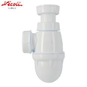 NICOLL 0201001 - L211 - Siphon de lavabo ou bidet à culot - Ø 32 mm.