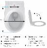 SIAMP 95 8214 10 Abattant WC Vallauris Premium.