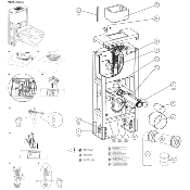 SIAMP 32 4545 07 Mécanisme pour Verso 800 BCS et VERSO 800 BCM.