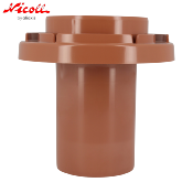 NICOLL ATD10T Adapt. douille toit tuile d. 100 terracotta