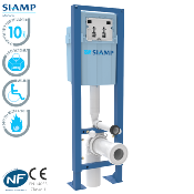 SIAMP 31 3101 10 Bâti-Support WC Ingénio ESSENTIEL Autoportant Complet 95L.