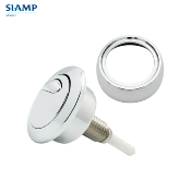 SIAMP 34 4949 07 Bouton Poussoir OPTIMA 49 Chromé.