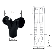 PR-SIAMP 92 2092 07 Pipe double 110 PEHD.