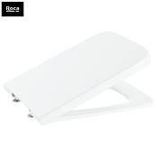 ROCA A80153200B INSPIRA-SQUARE. Abattant WC en SUPRALIT® frein de chute "Silencio"