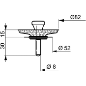 WIRQUIN 30718177 PANIER INOX D90