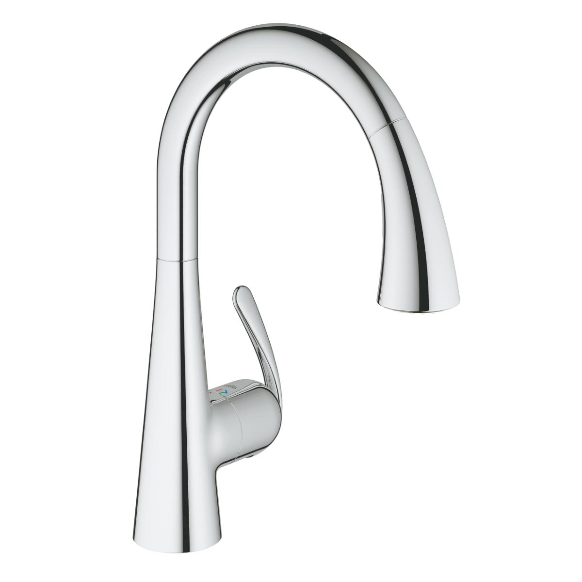 GROHE 32294001 Zedra Mitigeur Evier avec douchette.