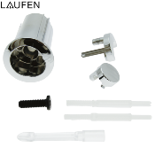 LAUFEN H8913630000001 JIKA BOUTON POUSSOIR MÉCANISME DE CHASSE 3/6 LITRES.