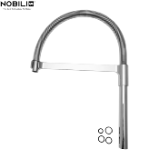 NOBILI RCA170/83CR BEC AVEC RESSORT CHROMÉ.