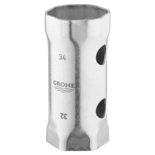 GROHE 1933200 Clé à douille chromée 32mm et 34mm.