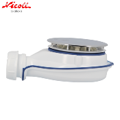 NICOLL 0205800 Bonde receveur de douche TURBOFLOW®-XS Magnetech®, Ø 90 mm, sortie Ø 40 mm