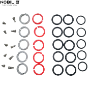 NOBILI RSA229/47 KIT FIXATION VIS + JOINTS