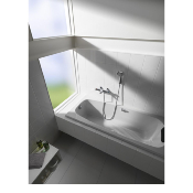 PR-ROCA A5A1118C0F VICTORIA T-500. Mitigeur Bain-Douche thermostatique mural, Chromé.