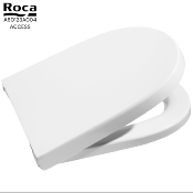 ROCA A80123A004 ACCESS - Abattant double thermodur antibactérien standard.