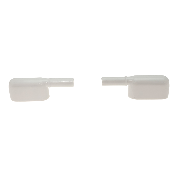 PR-SIAMP 41 0109 07 Axes Charnières pour Abattant Blanc Beaulieu.