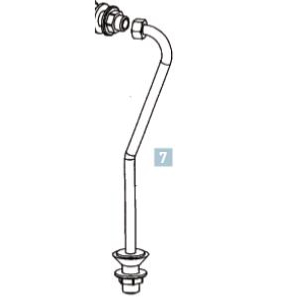 SIAMP 34 9519 01 Tubulure pour Robinet Flotteur 95.