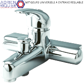 ADRIEN RIQUIER 05981 MITIGEUR BAIN-DOUCHE ENTRAXE VARIABLE