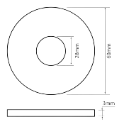 NICOLL 0709327 D2V-JOINT SOUPAPE MECANISME 1V/2V/3V.