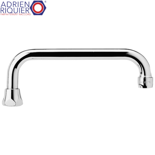 ADRIEN RIQUIER 07968 BEC EN FORME POIGNÉE DE VALISE 200 mm - 3/4" AVEC AÉRATEUR.