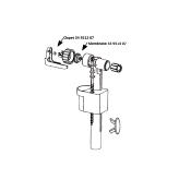 SIAMP 34 9513 01 Membrane + Insert pour Robinet flotteur 95/99/2 EN 1.