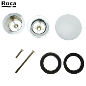 ROCA A50640390C Vidage non obturant couvercle porcelaine pour lavabo/vasque.