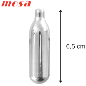 1 SACHET - 10 CARTOUCHES DE GAZ (8G-N2O) POUR SIPHON CHANTILLY.