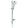 HANSGROHE 26620400 Set de douche 120 3jet avec barre Unica'S Puro 0,65 m, blanc/chromé.