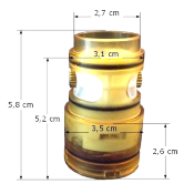 NOBILI RCR46000/N Cartouche AXIALE pour mitigeur.
