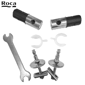 ROCA AI0018200R ACCESS  - KIT CHARNIRE + FIXATIONS MTAL (ARO FERM)