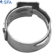 SFA OE100110 Collier à pincer 15.7 INOX pour électrovanne compact.