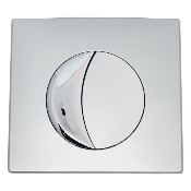 SIAMP 31 1816 10 Plaque de Commande Double Volume Moon Chrom Mat.